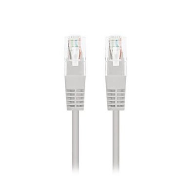 CABLE RED UTP CAT6 RJ45 NANOCABLE 30CM GRIS