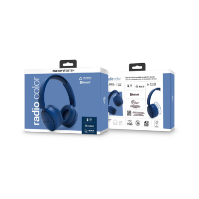 RADIO COLOR - AURICULARES BLUETOOTH CON RADIO FM