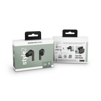 EARPHONES TRUE WIRELESS STYLE 2 GRAPHITE