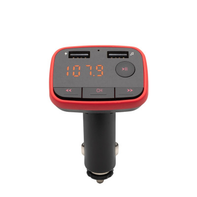TRANSMISOR FM COCHE CON CARGADOR 2.4A SAVIO TR-10