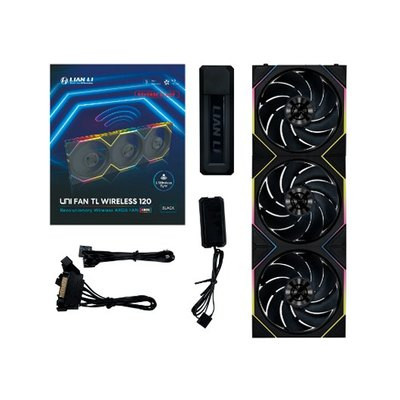 VENTILADOR 120X120 LIAN LI UNIFANTL120 WIRELESS BLACK 3R
