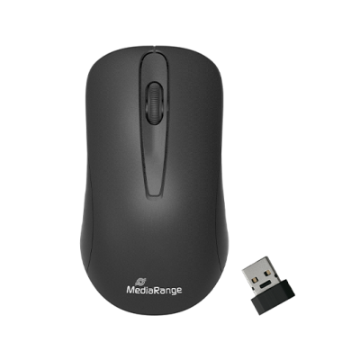 RATON OPTICO MEDIARANGE MROS209 WIRELESS BK-GREY