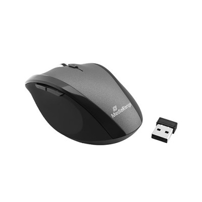 RATON OPTICO MEDIARANGE MROS203 WIRELESS BK-GREY