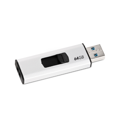 PENDRIVE 64GB USB 3.2 MEDIARANGE SILVER-BLACK