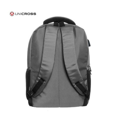 MOCHILA PORTATIL UNICROSS AXION GRIS