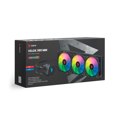 DISIPADOR REF LIQUIDA VELOX 360MM ARGB