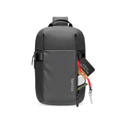 BOLSO BANDOLERA TOMTOC NAVIGATOR T24 BLACK M