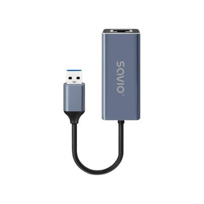ADAPTADOR SAVIO USB-A A RJ-45 AK-83