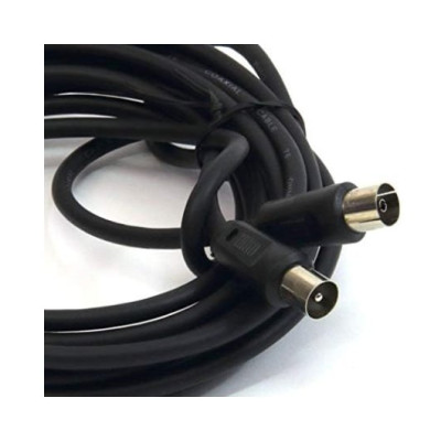 CABLE ANTENA PEPEGREEN NEGRO 5M M/H