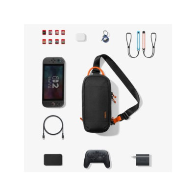 MOCHILA TOMTOC NINTENDO SWITCH 2 GAMEON G49 BLACK