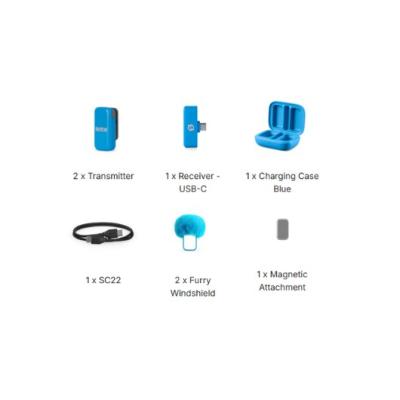MICROFONO RODE WIRELESS MICRO C BLUE