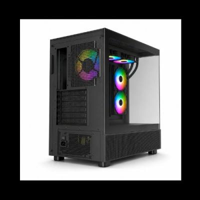 TORRE ATX MONTECH XR BLACK PREMONTADA CON FUENTE 650W Y REF