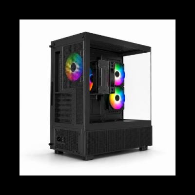 TORRE ATX MONTECH XR BLACK PREMONTADA CON FUENTE 650W Y REF