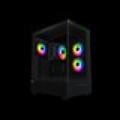 TORRE ATX MONTECH XR BLACK PREMONTADA CON FUENTE 650W Y REF