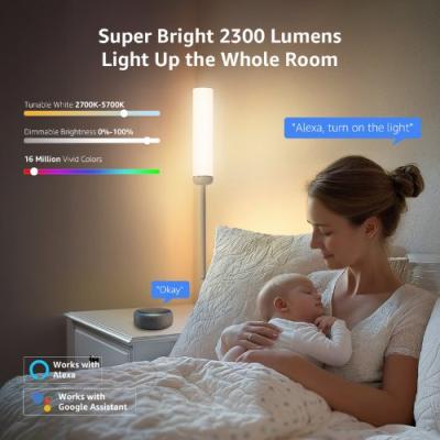 LAMPARA LED DE PIE LEPRO O1 AI 2300LM