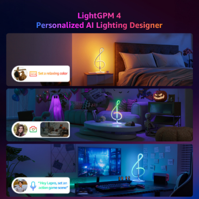 LAMPARA LED DE MESA LEPRO TB2 AI