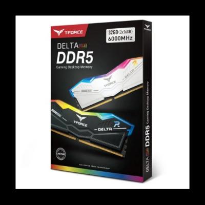 MODULO MEMORIA RAM DDR5 32GB 2X16GB 6000MHz TEAMGROUP DELTA