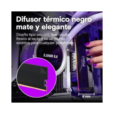 MODULO MEMORIA RAM DDR5 32GB 2X16 6000MHZ CRUCIAL PRO CL36