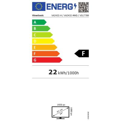 REACONDICIONADO MONITOR LED IPS 24 VIEWSONIC VA2432-MHD NE